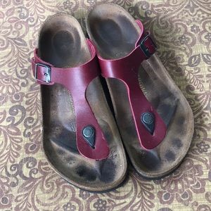 Birkenstock Women’s Gizeh Sandals, size 40